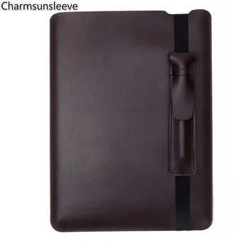 

Charmsunsleeve,For Lenovo Thinkpad E495 (14") Laptop Case Cover,Microfiber Leather Cover Laptop Sleeve Bag With Pen Case
