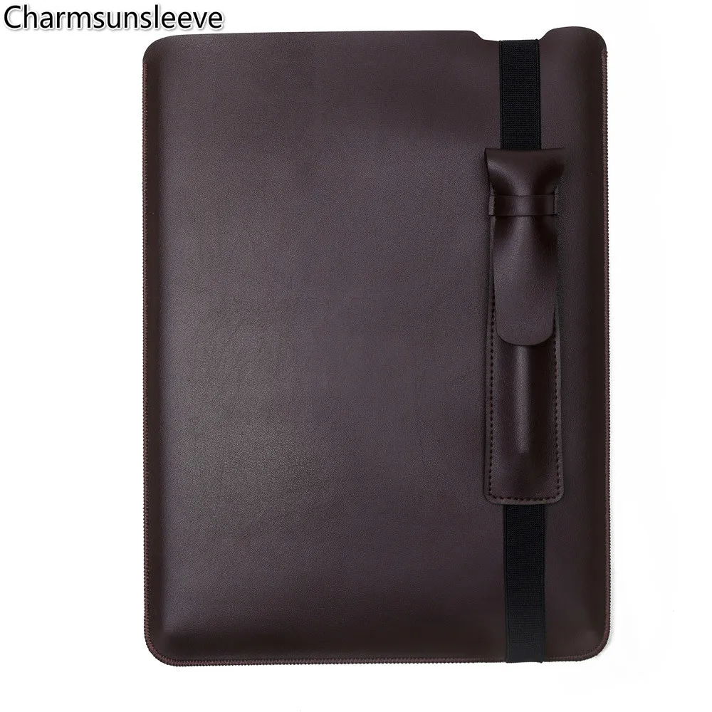 Чехол Charmsunsleeve чехол для ноутбука Lenovo ThinkBook 14s (14 дюймов) из микрофибры и кожи с
