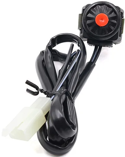 Универсальный мотоциклетный двойной спортивный Dirt Quad Start Horn Kill Off Stop Kill Switch Horn Кнопка Stop 22 мм руль рупорный переключатель