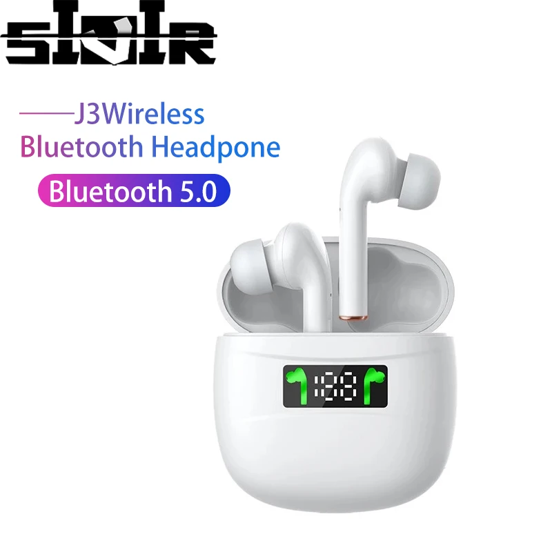 

J3 Wireless Headphones Bluetooth Earphones Music Earbuds Sport Headset Mini Earphone For Iphone Huawei Xiaomi Samsung Redmi