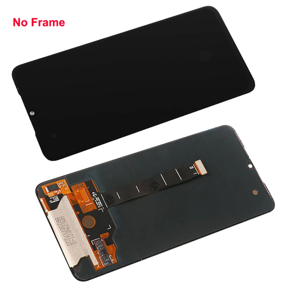 Display para Xiaomi Tela de Toque com Impressão Substituição da Tela Toque para Xiaomi Amoled Digital 10 Mi9 M1902f1g mi 9 Lcd 5 tela de toque com impressão digital 10
