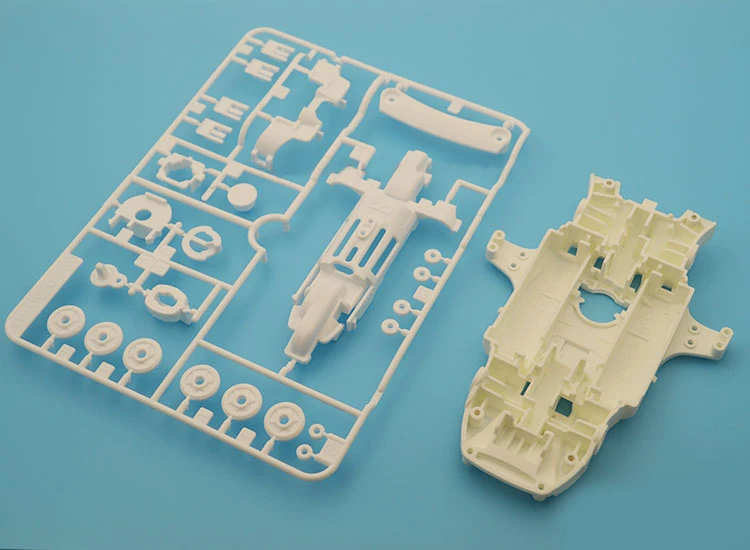 white set Белый/красный/оранжевый CNC MA шасси запчасти для 1/32 масштаб Tamiya мини 4WD гоночный автомобиль модель - Цвет: white set