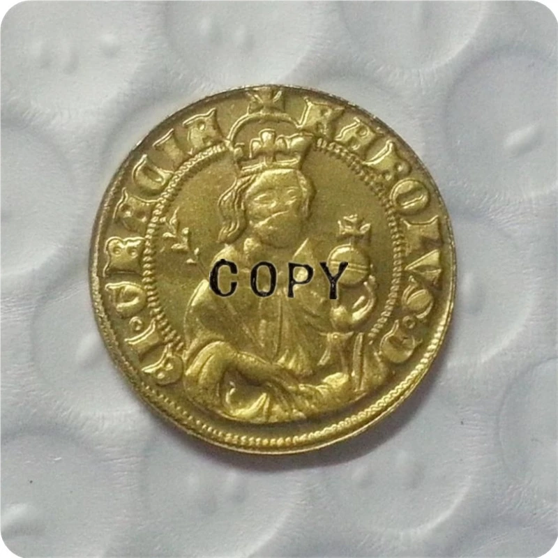 Ducat Charles IV Bohemia копия монеты | Дом и сад