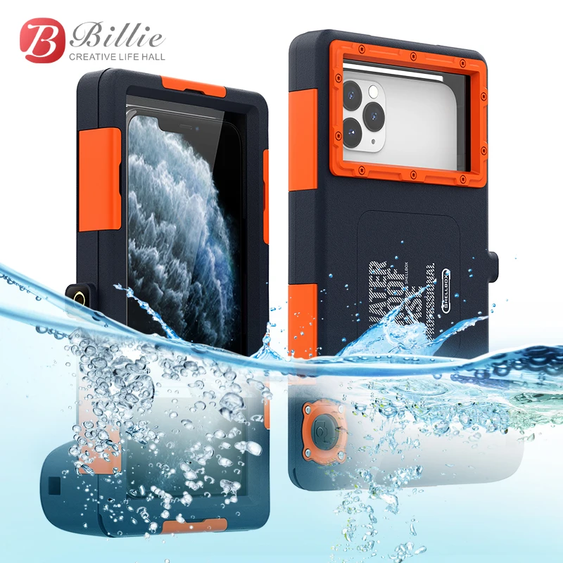 

Waterproof Swimming Case For iPhone 11 Pro XR XS MAX 6S 7 8Plus 15m Diving Phone Cases For Galaxy Note 8 9 10 S8 S9 s9 Plus