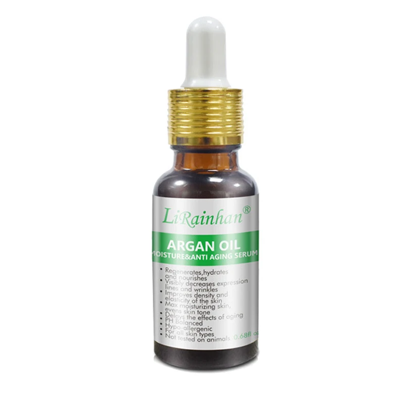 

2019 Hyaluronic Argan Essence Oil Collagen Remove Dark Blots Facial Skin Care 20ml