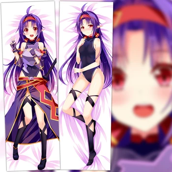 

Hot Anime Sword Art Online Konno Yuuki Sexy Loli Pillowcases Dakimakura Bedding Otaku Hugging Body Throw Pillow Case Cover