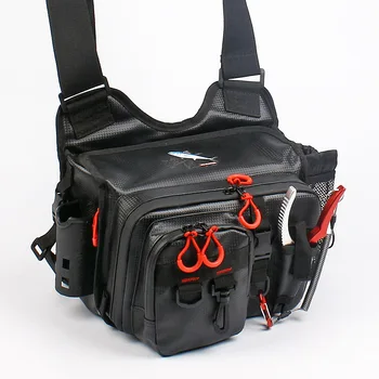 

2020 Waterproof Fishing Bag Large Capacity Multifunctional Lure Fishing Outdoor Shoulder Bags 25*18*8cm DAIWA Fishing Clothing