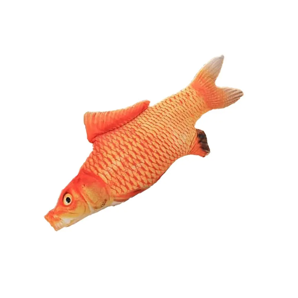 Креативная 3D игрушка в форме рыбы, подарок для кошки, мяты, рыбки, наполненная Подушка, кукла Gesimuleerde, рыба, игрушка для домашних животных - Цвет: Серый