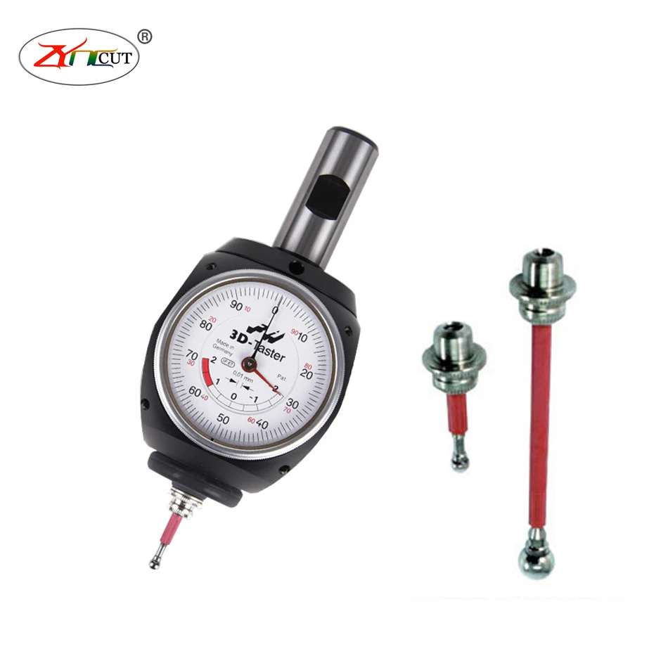 CNC Photoelectric 3D Touch Probe 3D Edge Finder (Red Light) For Milling