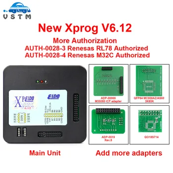 

2020 Newest XPROG V6.12 V5.84 V5.55 V5.70 V5.72 V5.74 V5.75 Metal Box Better XPROG M V5.70 ECU Programming Interface Xprog-M