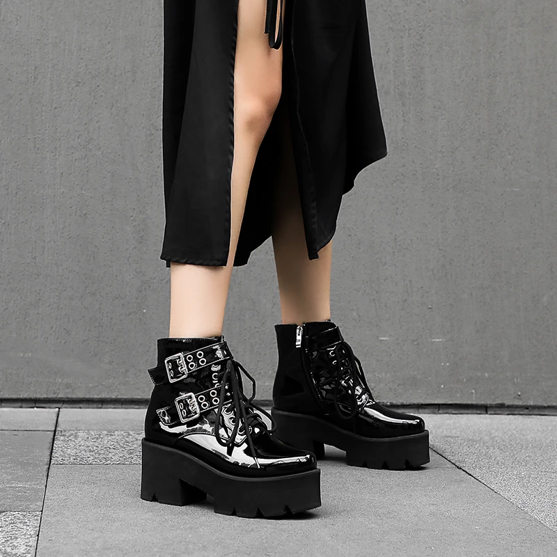 street style store black block heels