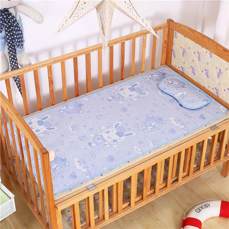 ALVABABY - Funda para colchón de cuna/colchoneta de cambiador de bebé, 100%  algodón orgánico, suave y ligera. para niños y niñas.