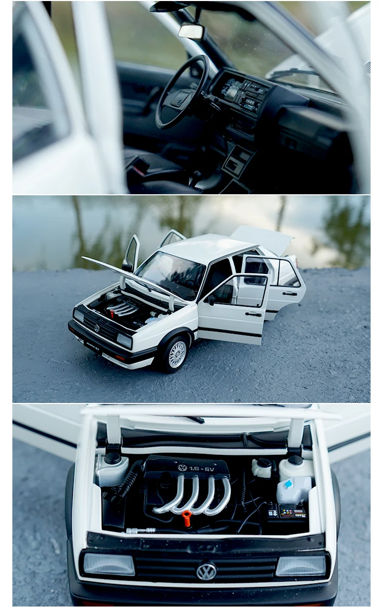 1:18 VW Classic JETTA литье под давлением Модель автомобиля игрушки Металлическая Модель автомобиля оригинальная коробка
