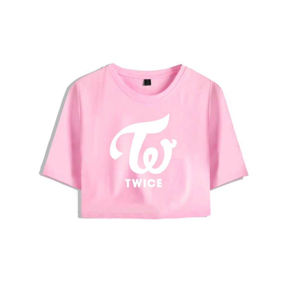 Модная короткая футболка Харадзюку Got7 kpop для детей новая женская Seventeen Nct127 Monsta X