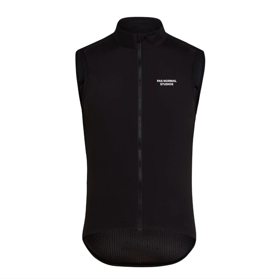 Pimmer, новинка, белый, оранжевый, черный, легкий ветрозащитный жилет для велоспорта, простой дизайн, одежда для велосипеда - Цвет: black