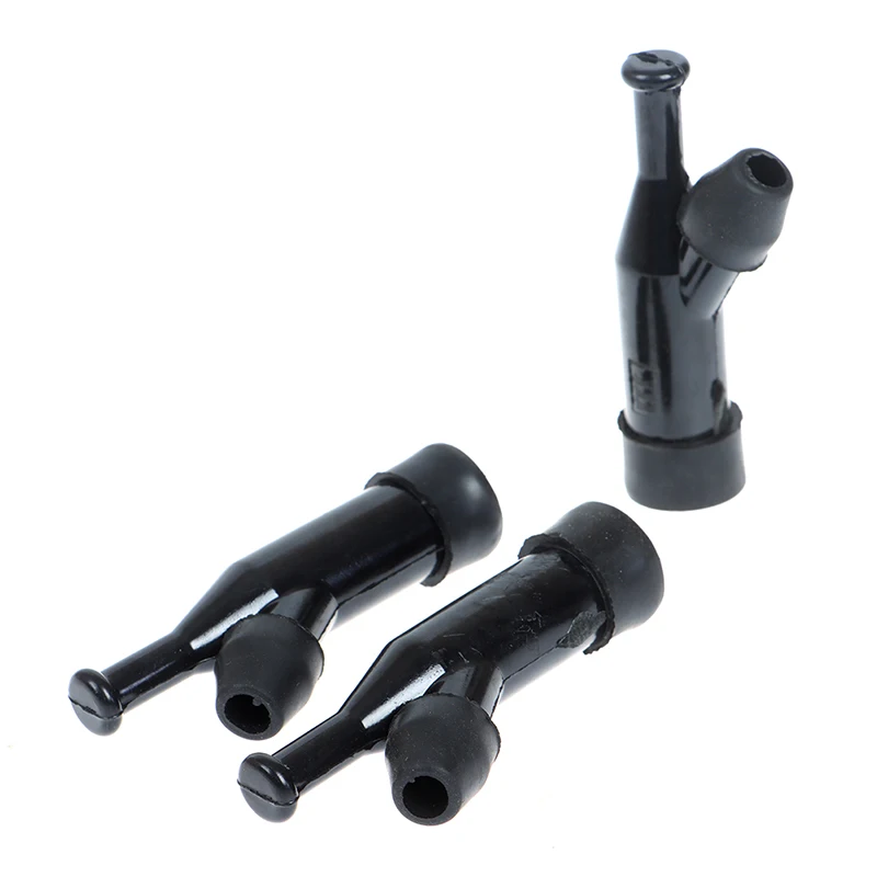 Black Spark Plug Cap For Motorcycle Universal Type General Purpose Various Models motorcycle spark plug cap 3Pcs