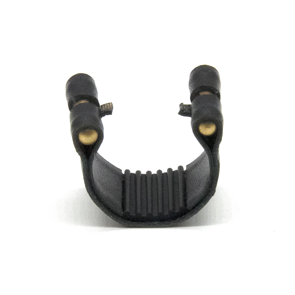 USA Jazz style Genuine Leather Saxophone Ligature Bakelite Mouthpiece Ligature Bb Clarinet Ligature Clip Alto Tenor Soprano Sax
