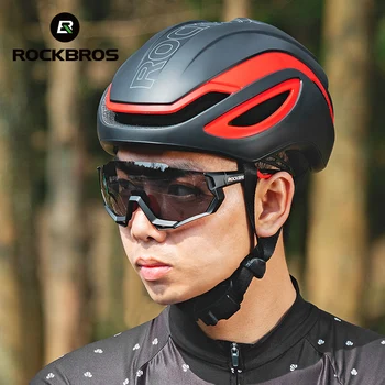 

ROCKBROS Cycling Helmet Integrally-molded Shockproof Adjustable Reflective Ultralight Pneumatic Bike Bicycle Helmets MTB Helmets