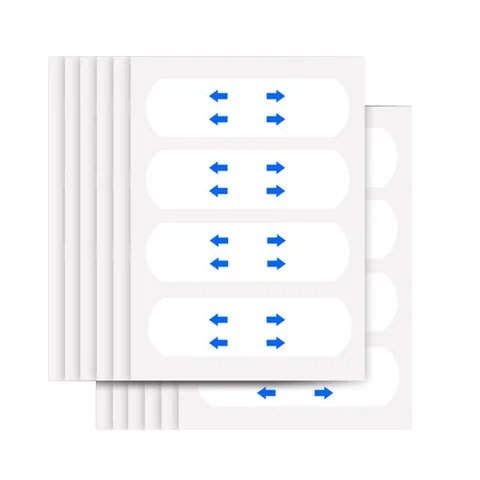 40Pcs/10Sheets/Pack Waterproof V Face Makeup Adhesive Tape Invisible Breathable Lift Face Sticker Lifting Tighten Chin