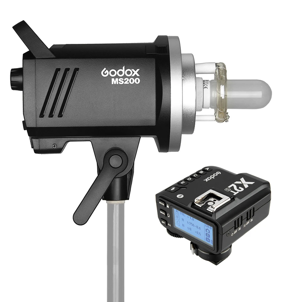 Godox MS200 студийная вспышка стробоскоп свет монолайт 5600K 150 Вт лампа Bowens крепление X2T-S ttl беспроводной флэш-триггер для камеры sony