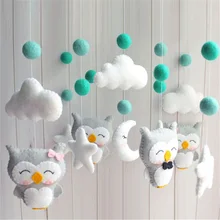 Hochets mobiles, jouets pour bébés de 0 à 12 mois, support de berceau carrousel, Mobile au lit, clochette, jouets faits à la main pour nouveau nés