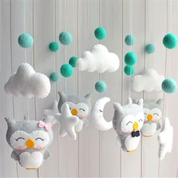 Hochets mobiles, jouets pour bébés de 0 à 12 mois, support de berceau carrousel, Mobile au lit, clochette, jouets faits à la main pour nouveau nés 