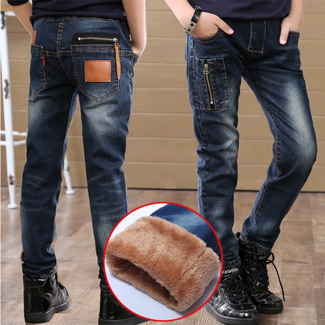 High Quality Autumn Spring Baby Jeans For Boys Pants Kids Clothes   Cotton Casual Children Teenager Denim Trousers Boys Clothes