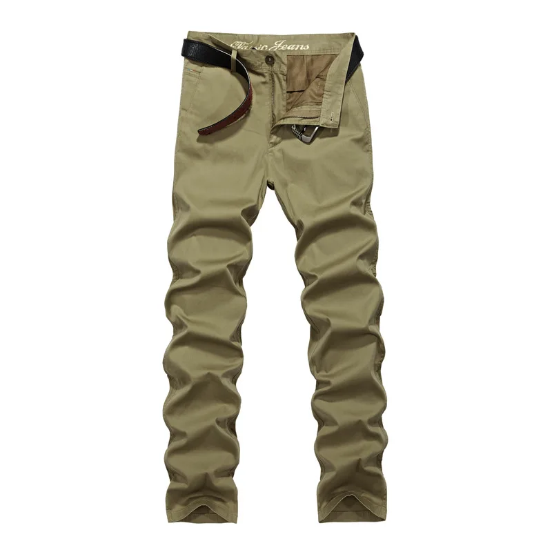 

2020 Spring Casual Pants Men'S Wear Washed Cotton MEN'S Trousers Large Size Pants