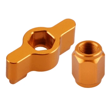 

WP XACT Air Fork Adjuster Knob Valve Cap for KTM SX XC SXF XCF 250 300 350 400 450 2020 for Husqvarna TX TC FC FX Aluminum CNC