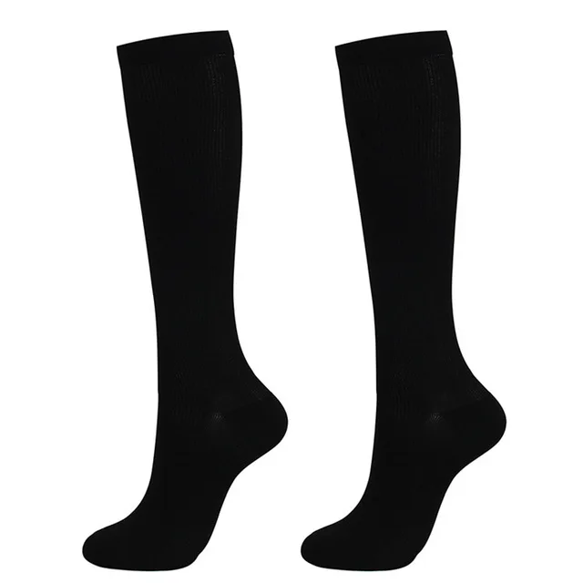 Kompression Strümpfe Durchblutung Förderung Abnehmen Kompression Socken Anti-Müdigkeit Komfortable Einfarbig Socken