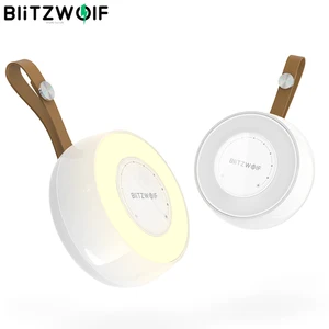 Blitzwolf bw-lt22 dc5v 0. 5a 3000k radar-sensing led night light touch control dimming mini night light with 3-5m radar induction 1 Item image