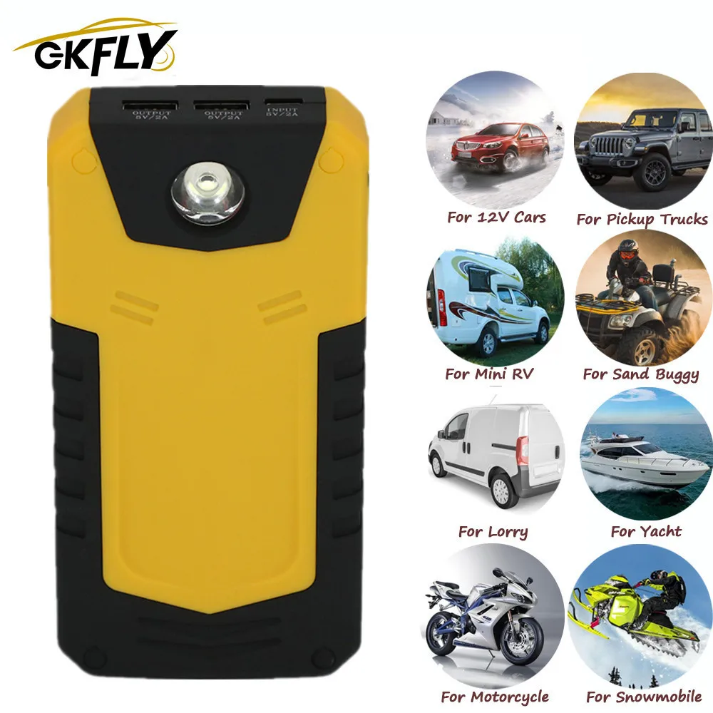 Аварийное пусковое устройство GKFLY автомобильное внешний аккумулятор 12 В