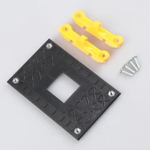 Cpu dissipador de calor suporte de montagem placa traseira amd ryzen soquete am4 cpu ventilador cooler dissipador de calor do radiador volta backplate
