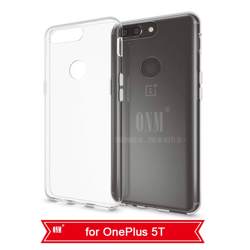 for OnePlus 5 5T Чехол для OnePlus 7 7T Pro TPU силиконовый прозрачный мягкий чехол-бампер для OnePlus 7 Pro 7T 6T 6 5T 5 3t 3 прозрачная задняя крышка - Цвет: for OnePlus 5 5T