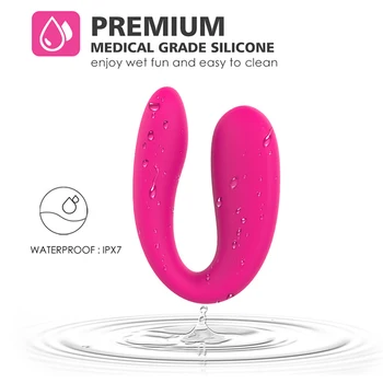 Multi-frequency Wireless U-shape Egg Panties Wearable Sex Clit G-spot Vibrator Vibe Dildo for Women Men Couples Lover Sex Toy 1