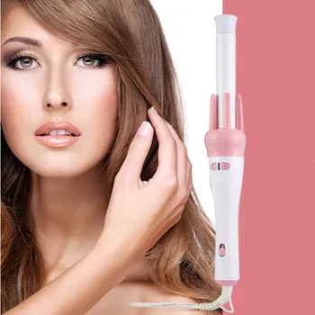 

Automatic Curling Iron Hair Curler Wand Curl Rotating Magic Hair Curling Iron Salon Titanium Auto Hair Curlers