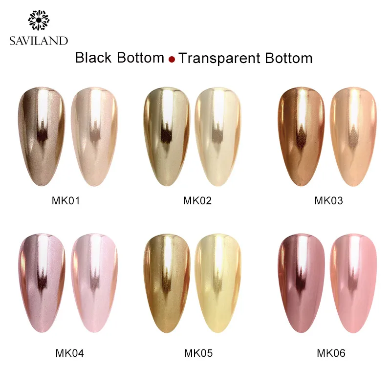 Bubble Nails Holographic Glitter Powder Nails Laser Mirror Polishing DIP Shimmer Gel Polish Flakes Glitter Nail 2