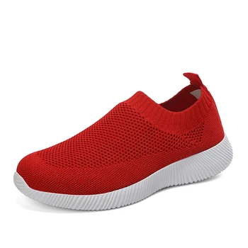 

tenis feminino 2019 Hot Sale Autumn Women Tennis Shoes Air Mesh Shallow Comfort Light Soft socks Shoes tenis mujer size 35-42