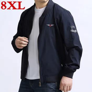 

2020 new Plus size 8XL 7XL 6XL Spring Jacket trench coat Men Waterproof Autumn Thin Slim Casual Men jackets Fashion High Quality