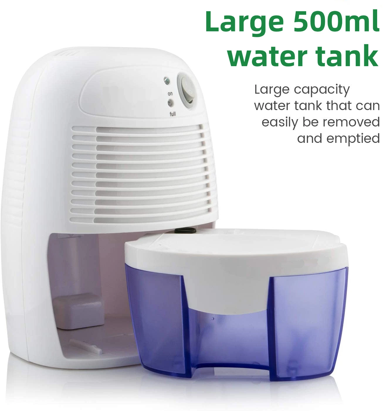 Mini Dehumidifier mini dehumidifier 24W 100-240V Compact 500ml/ 17oz Capacity for Grow Tent Box Grow Room Greenhouse Closets Bathroom and Basement