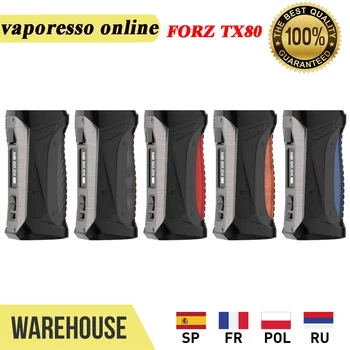

New Originla Vaporesso FORZ TX80 VW Mod Powered by Single 18650 Battery & 80W Max Output E-cig Vape Mod Box VS Aegis Max / Solo