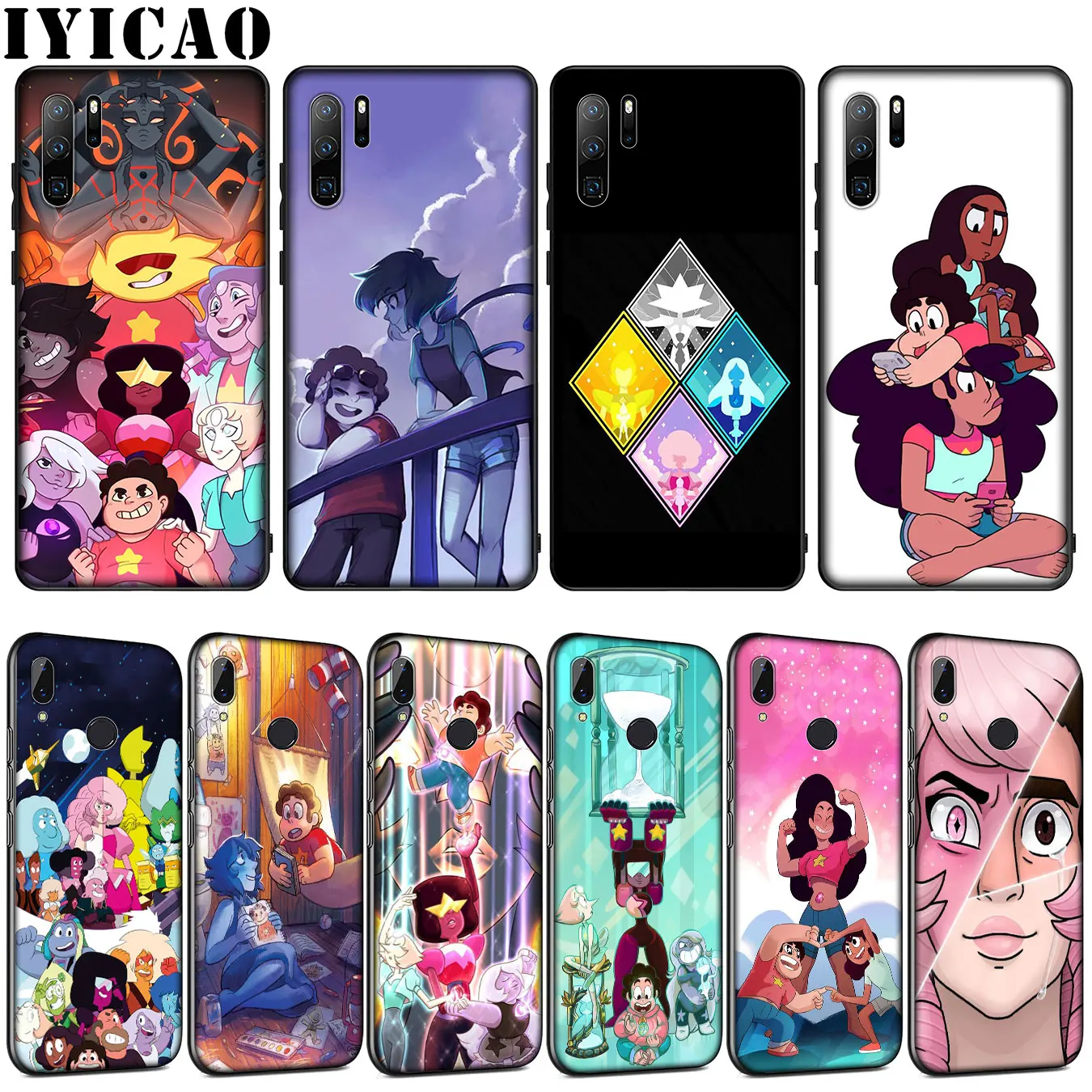 Мягкий силиконовый чехол Steven Universe для huawei P30 P20 Pro P10 P9 Lite Mini 2017 2016 P Smart Z Plus 2019 |