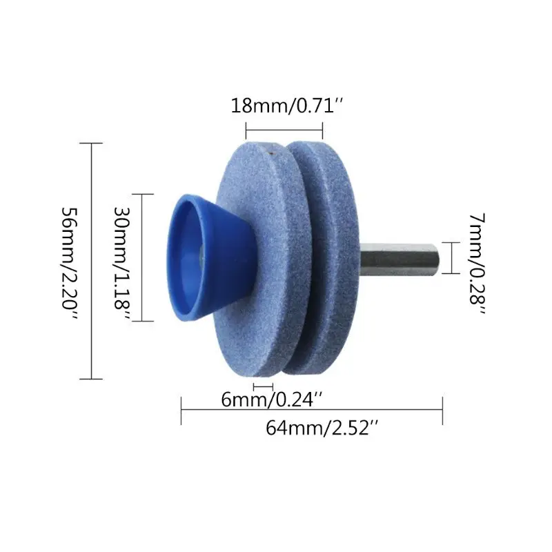 Новая более быстрая точилка для лезвий газонокосилка шлифовальная роторная дрель режущая газонокосилка лезвие точилка шлифовальный инструмент