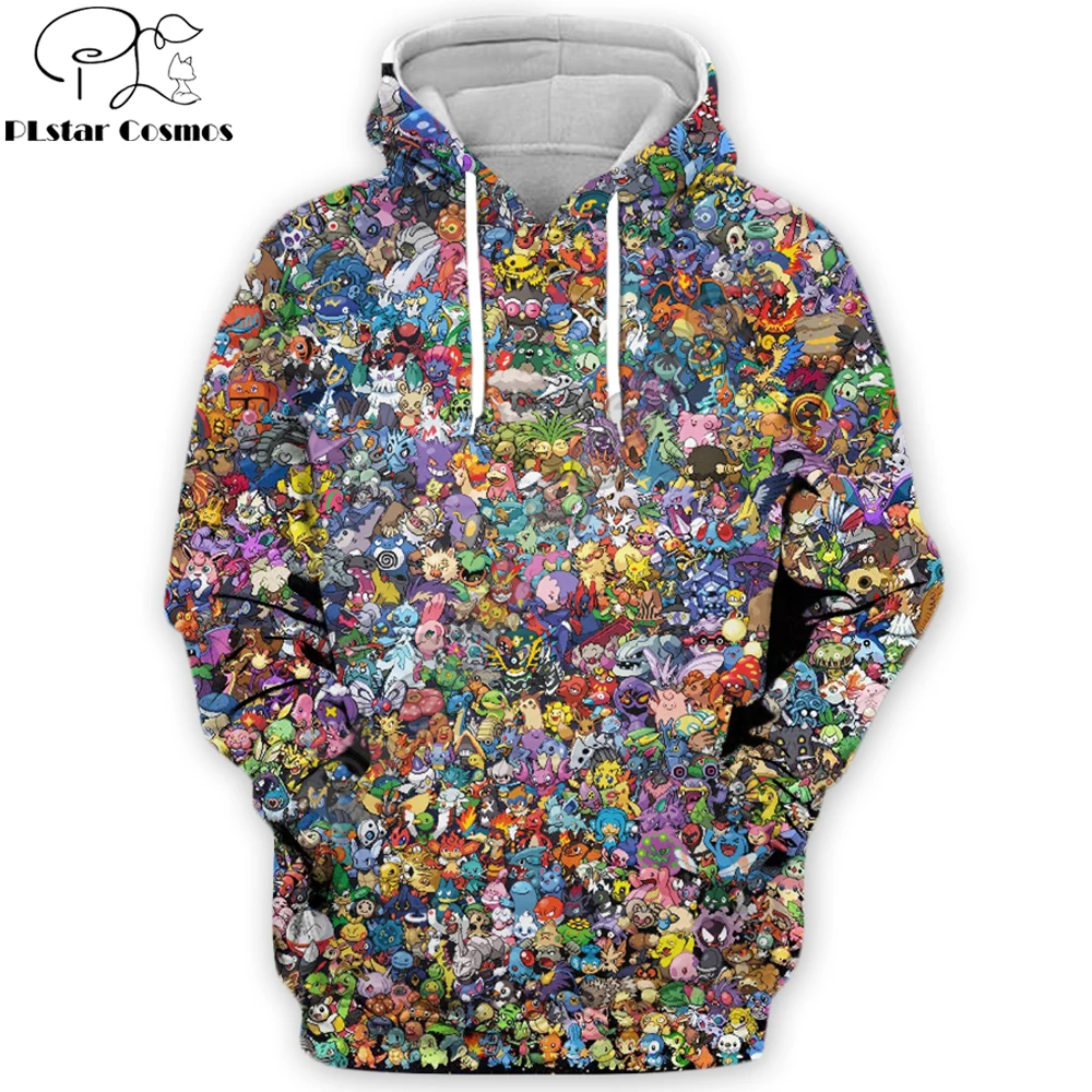2020 Fashion Men Cartoon 3D Hoodies 90s Video Games Character collage All Over Printed Sweatshirt/zip hoodie Unisex streetwear 2020 Fashion Men Cartoon 3D Hoodies 90s Video Games Character collage All Over Printed Sweatshirt/zip hoodie Unisex streetwear