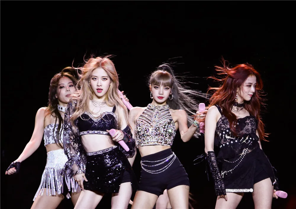Постеры Kpop Blackpink Group Live Show украшения для дома яркие цвета глянцевые бумажные принты домашний арт бренд