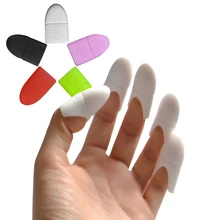 1 шт. средство для снятия лака для ногтей Мягкий силикон для пальцев УФ-гель для дизайна ногтей средство для снятия лака маникюрные инструменты JI468