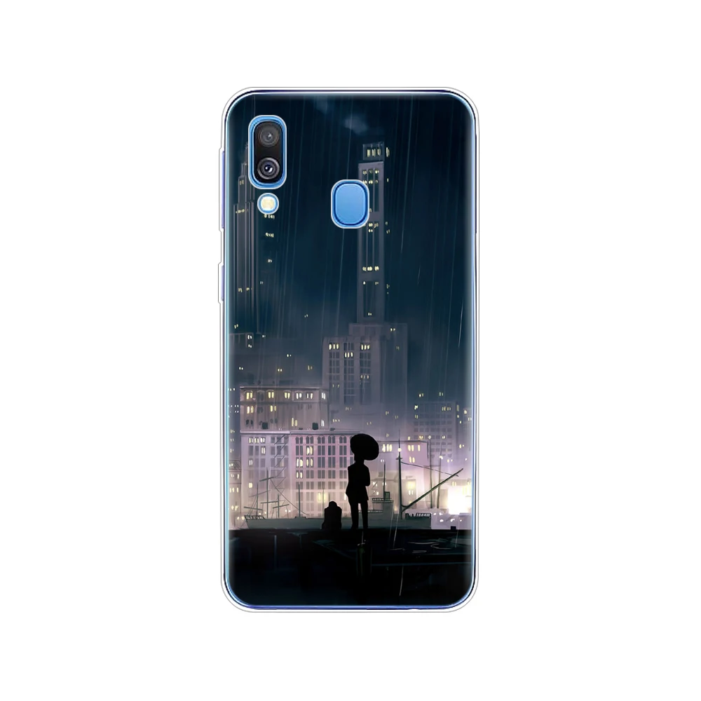 Чехол для samsung A40, мягкий силиконовый чехол для телефона samsung Galaxy A40 Galaxy YA40 A 40 bumper A405 SM-A405F черный