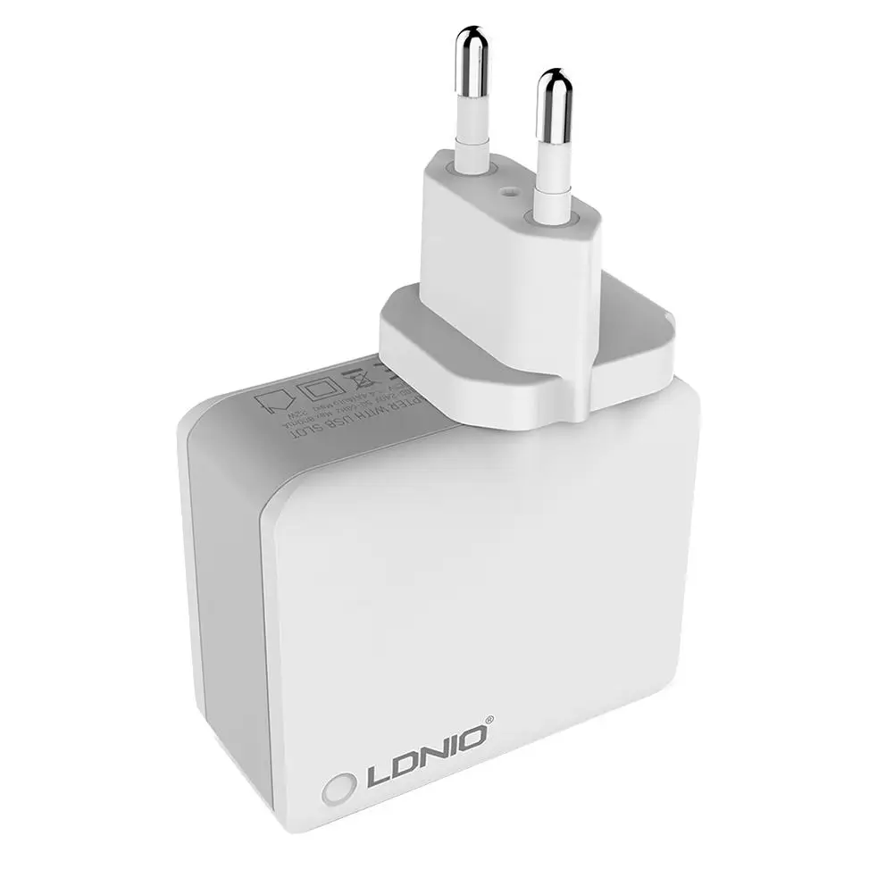 Универсальное USB Сетевое зарядное Зарядное устройство адаптер для LDNIO адениума A4403 адаптер быстрой зарядки с 4-Порты и разъёмы для путешествий Зарядное устройство Док-станция для аксессуары