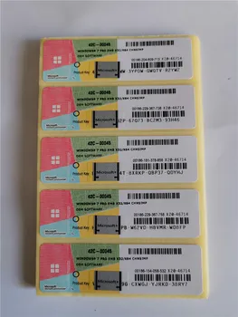 

Windows 7 Pro professional COA license Key For OEM sticker 32/64Bit Industrial Embedded System
