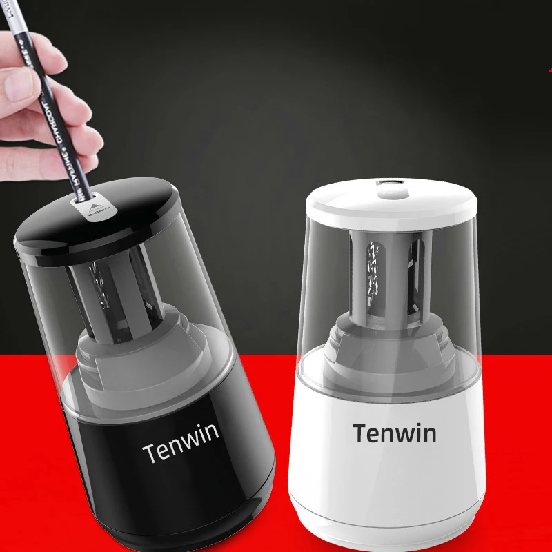 Tenwin Автоматическая электрическая точилка для карандашей сверхмощный usb